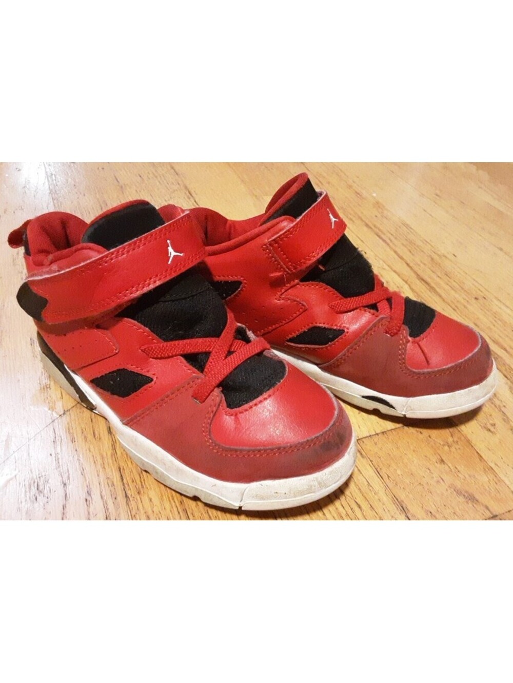 Jordan Flight Club '91 BT Gym Red Style 555330-600 Toddler Size 10C